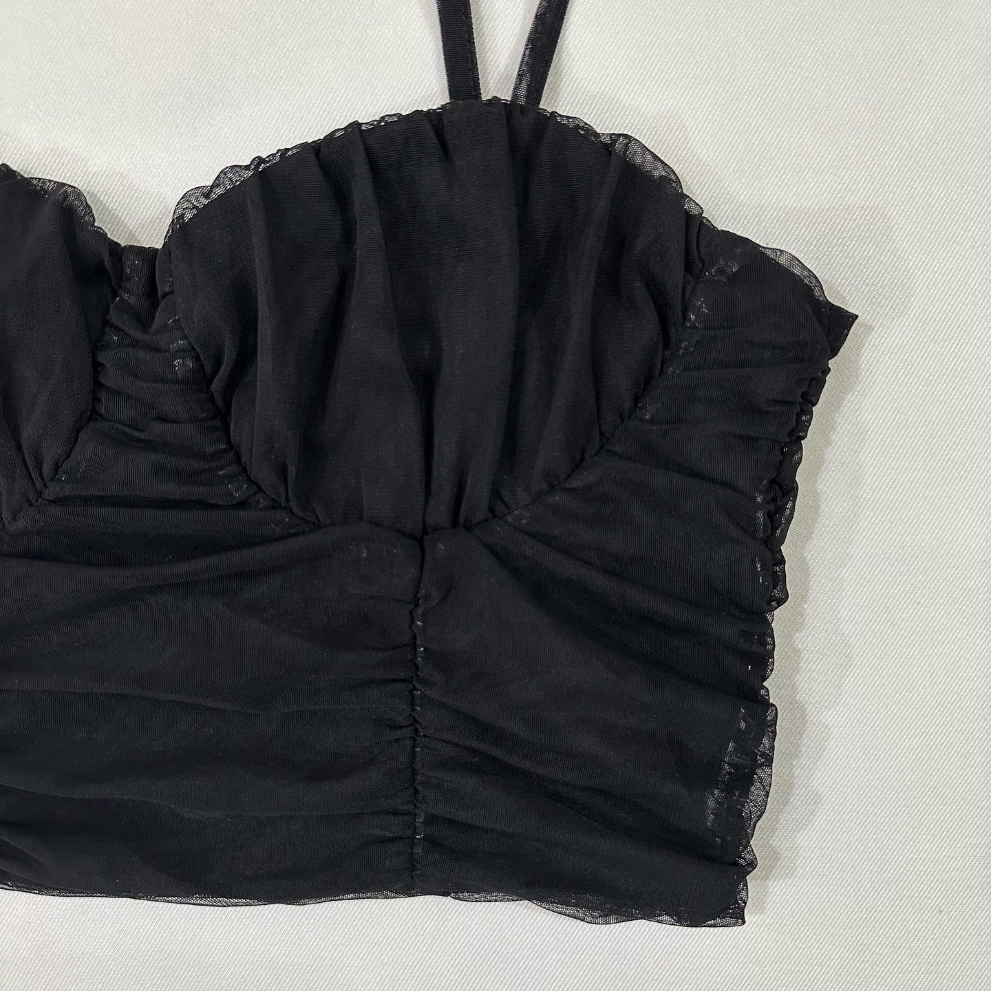 black slip top
