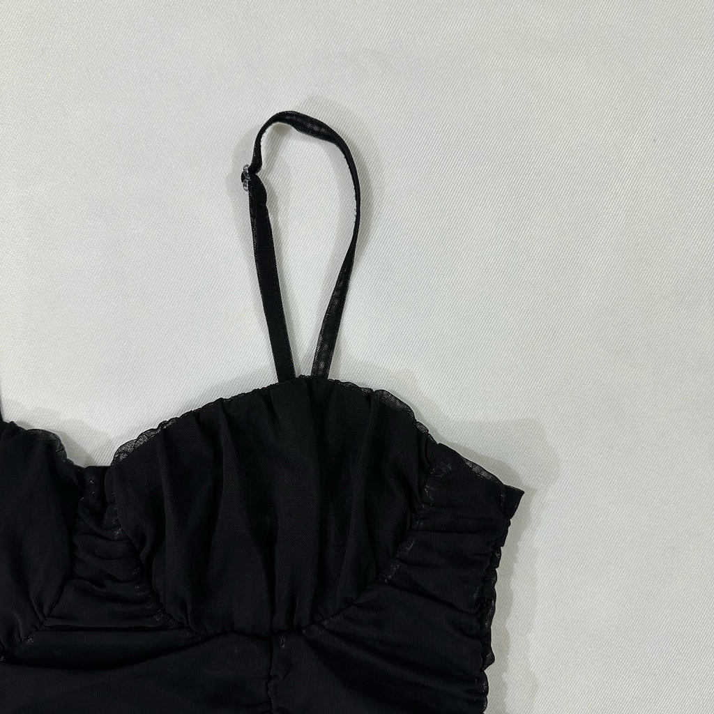 black slip top